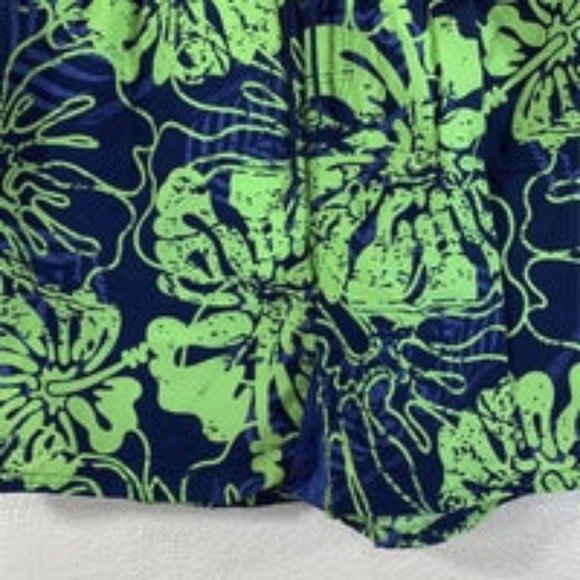 Sand & Sun Men's Shorts Blue Green L Swim Trunks - Picture 2 of 8